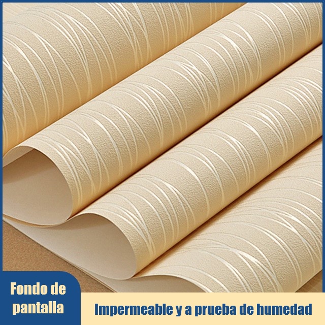 Adhesivo De Pared Impermeable Papel Tapiz Autoadhesivo Textura 3D Sala