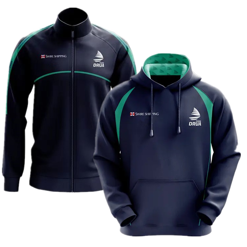 Nueva Fiji Drua Sudadera Con Capucha Rugby Jersey Chaqueta