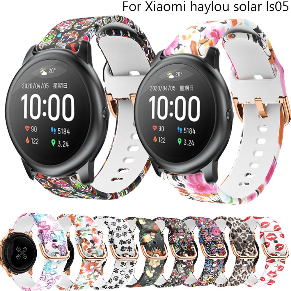 Correa De Reloj De Mm Para Xiaomi Haylou Solar Ls Inteligente Para