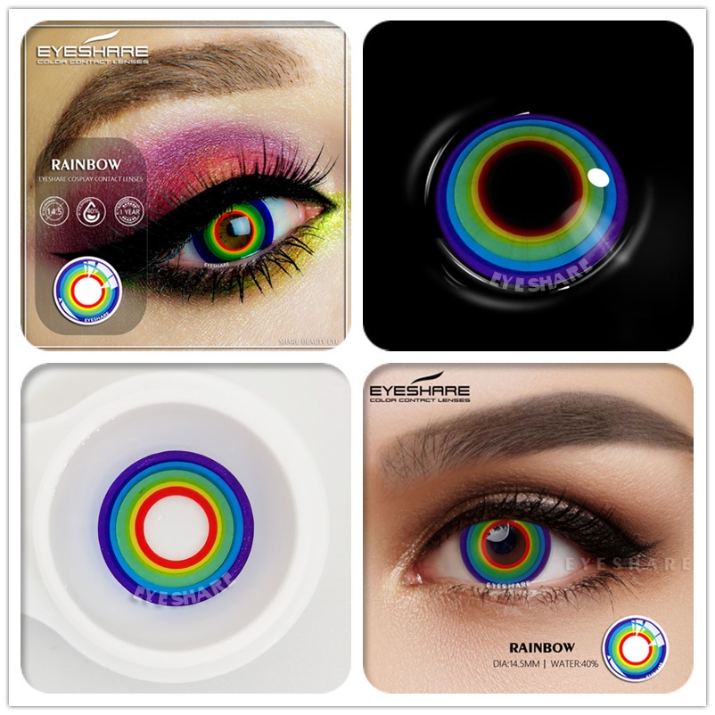 Eyeshare Cosplay Contact Lenses For Eyes Pair Anime Cosplay Colored