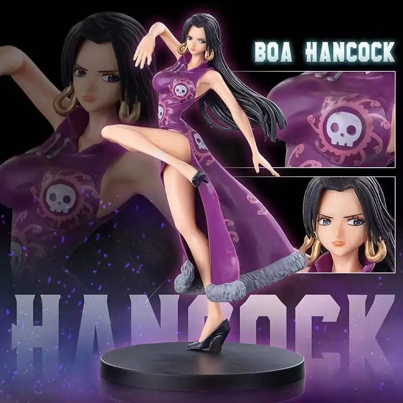 One Piece Cheongsam Boa Hancock Figura De Acci N Anime Modelo Juguetes