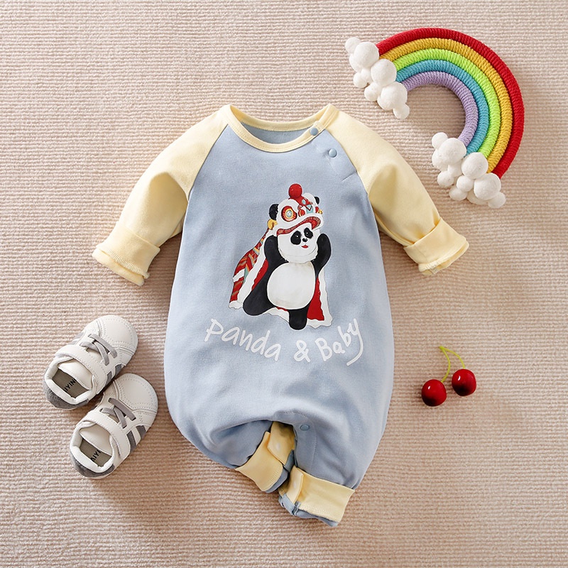 Otoño Bebé Niño Ropa Recién Nacido Niña Mameluco Onesie Algodón Manga