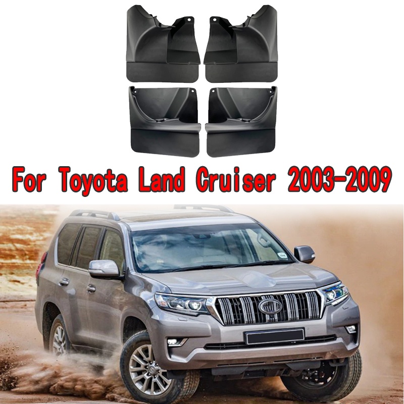 Fender Set Aletas De Barro Para Toyota Land Cruiser Prado Fj