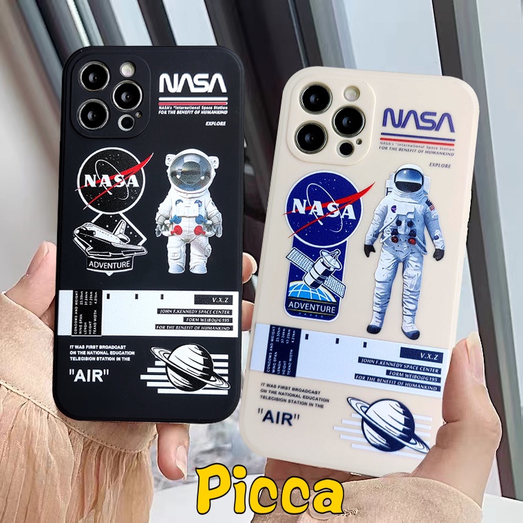 Astronauta Nasa Space Phone Case Para IPhone 11 14 13 12 Pro Max 7 8 6