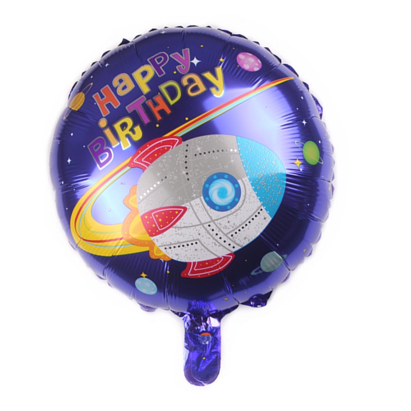 Globo De Película De Aluminio Astronauta Rocket Decoración Para Niños