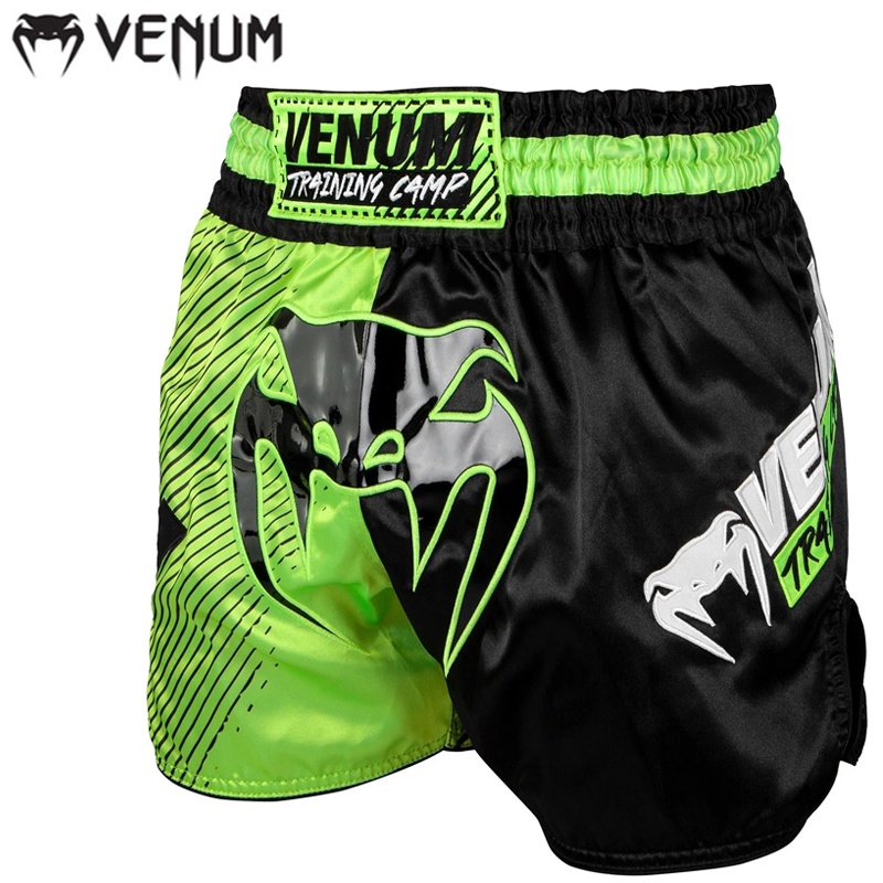 Nuevos Pantalones Cortos De Boxeo Muay Thai De Entrenamiento Para