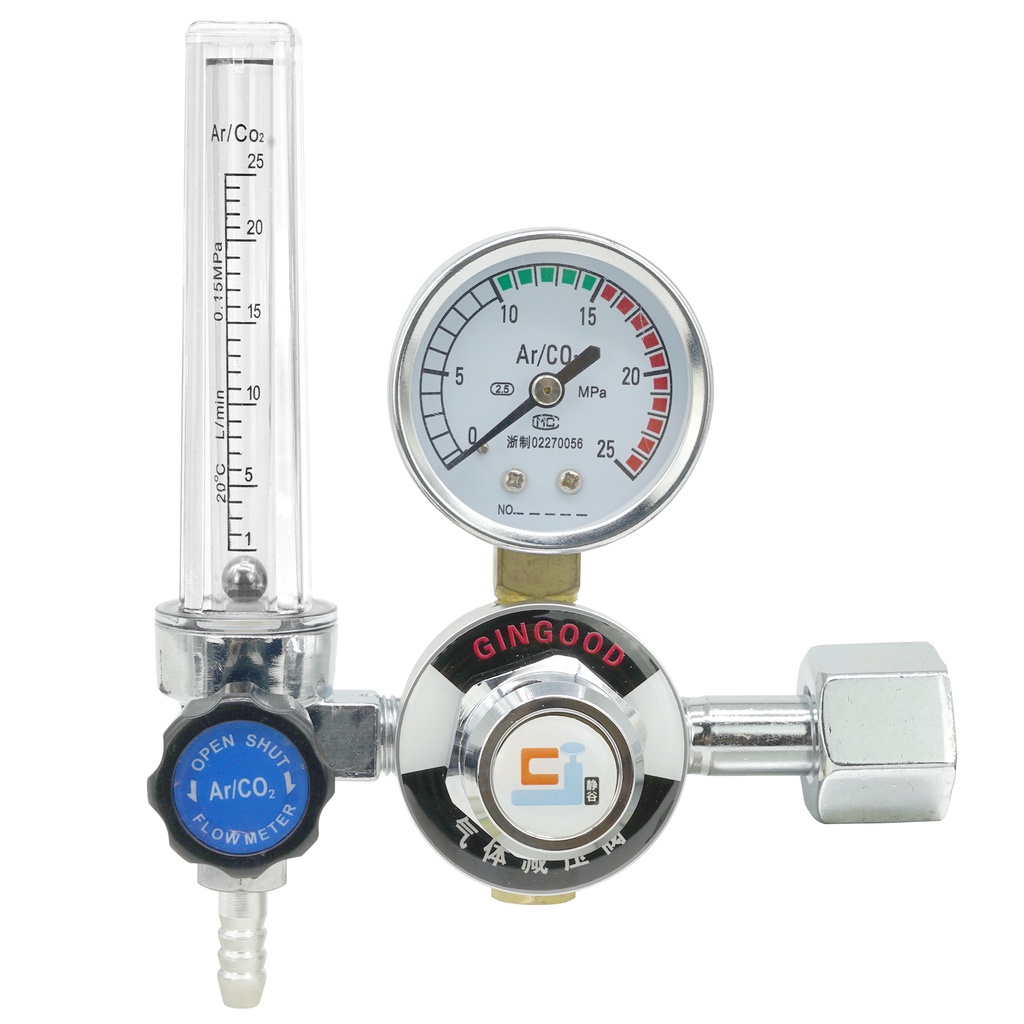 Regulador De Arg N Co Soldadura De Gas Soldador Con Caudal Metro