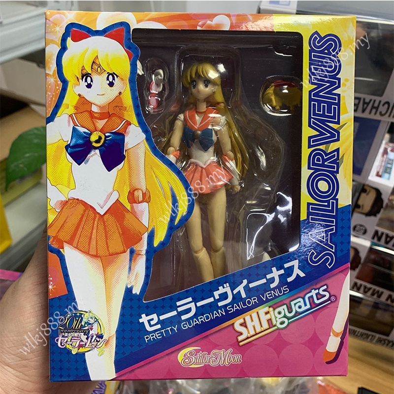 SHF Sailor Moon Mercury Marte Jupiter Venus Saturn Neptune Anime Figura