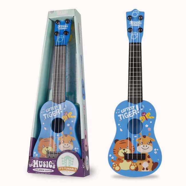 Uk Pulgadas Ni Os Ukelele Guitarra Juguete Cuerdas Mini