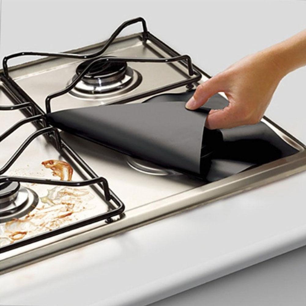 4 Piezas De Cocina Estufa De Gas Quemador Superior Reutilizable