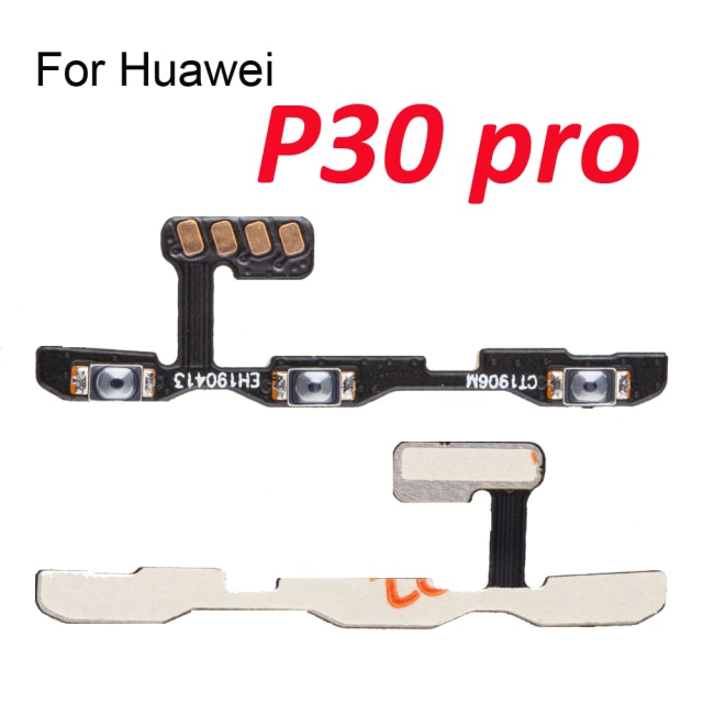 1pcs Power Volume Switch cinta para Huawei P Smart 2018 2019 botón de