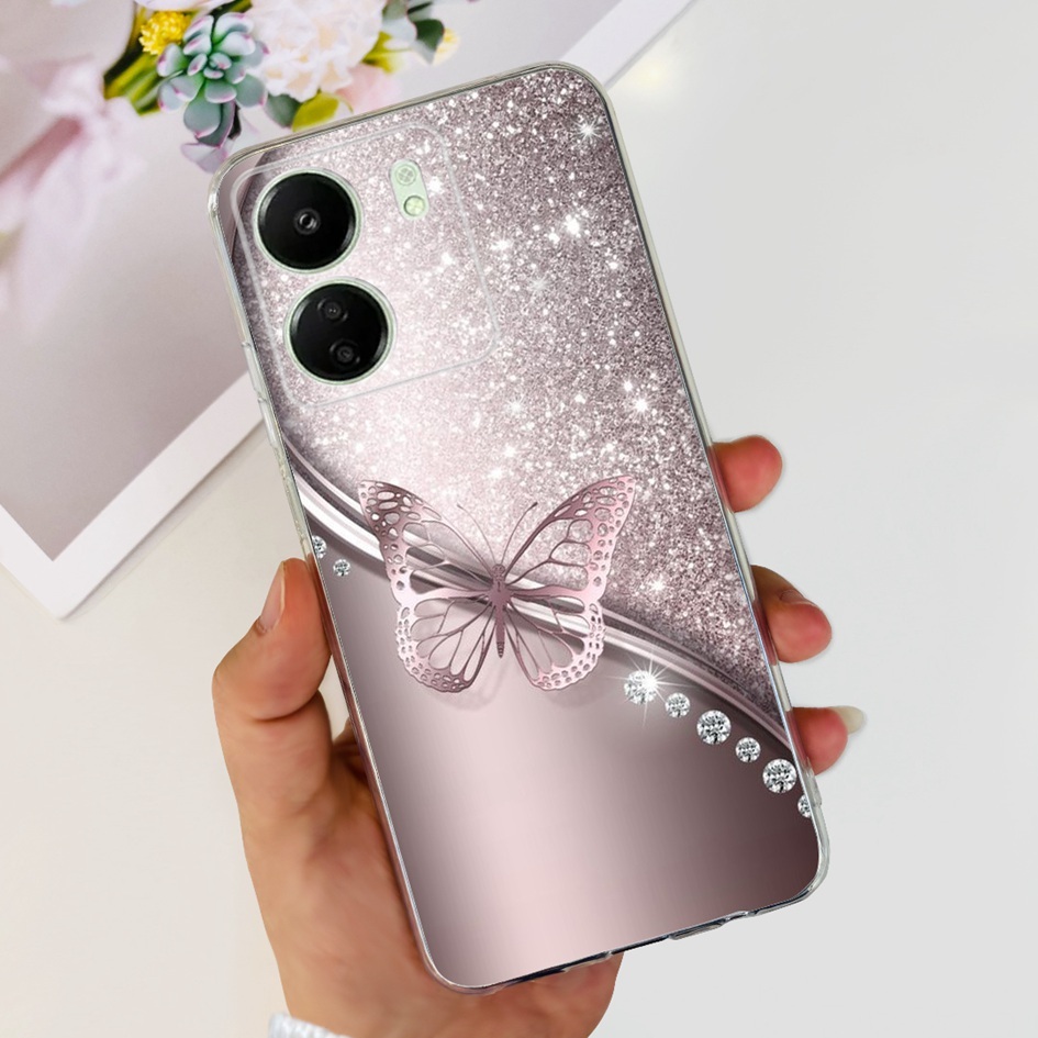 Para Xiaomi Redmi C Funda Lindo Dinosaurio Astronauta Silicona