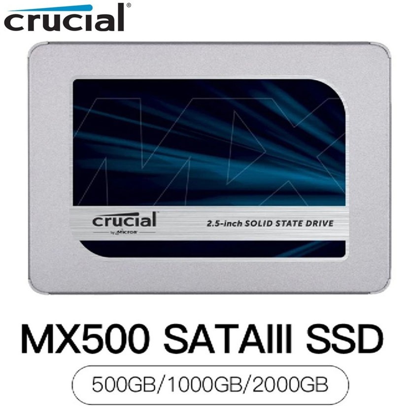 CRUCIAL MX500 Todas Las Clases SSD Incorporado De Alta Velocidad 2 5