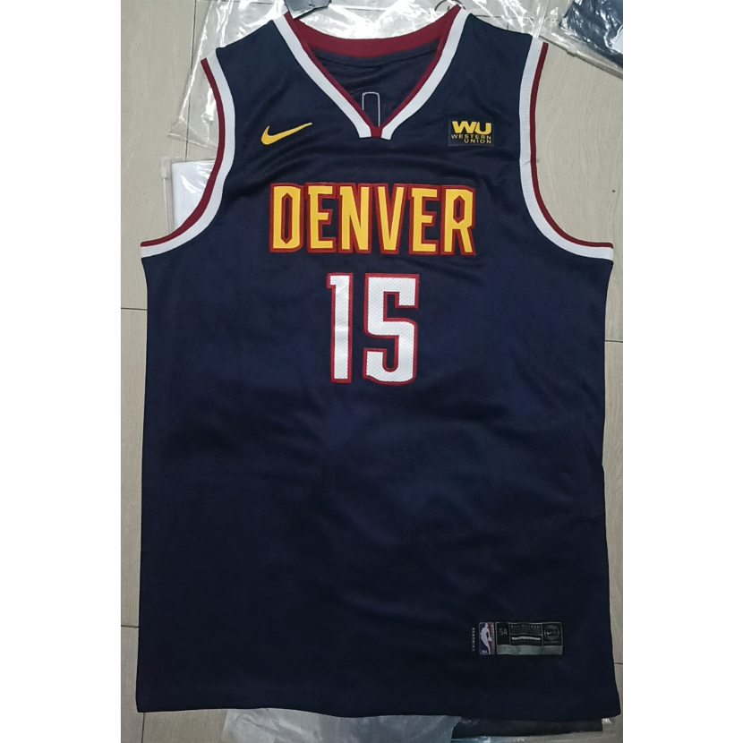 Temporada Nueva Nba Hombres Denver Nuggets Nikola Jokic Bordado