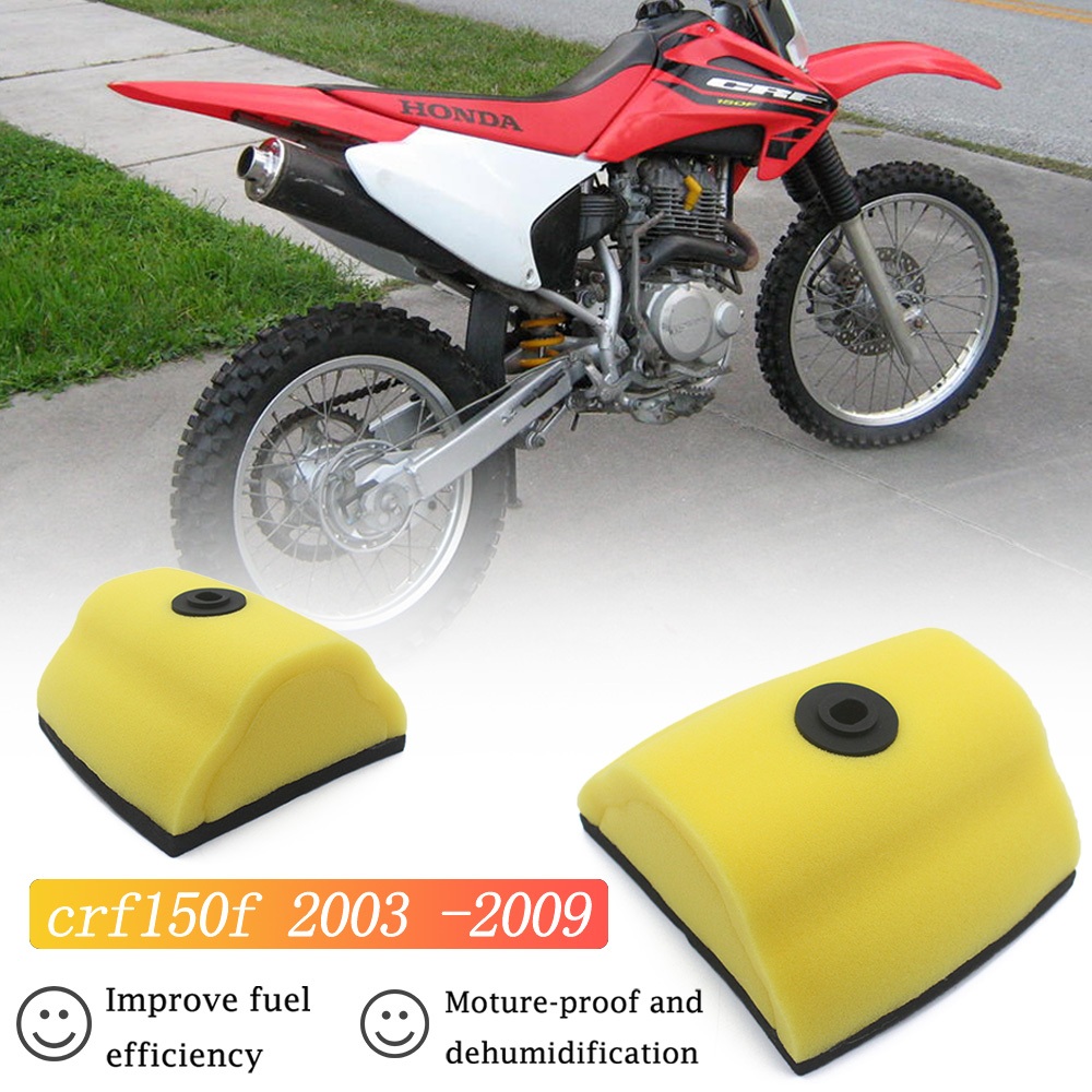 Filtro De Aire De La Motocicleta Espuma Lavable Para Honda Crf F