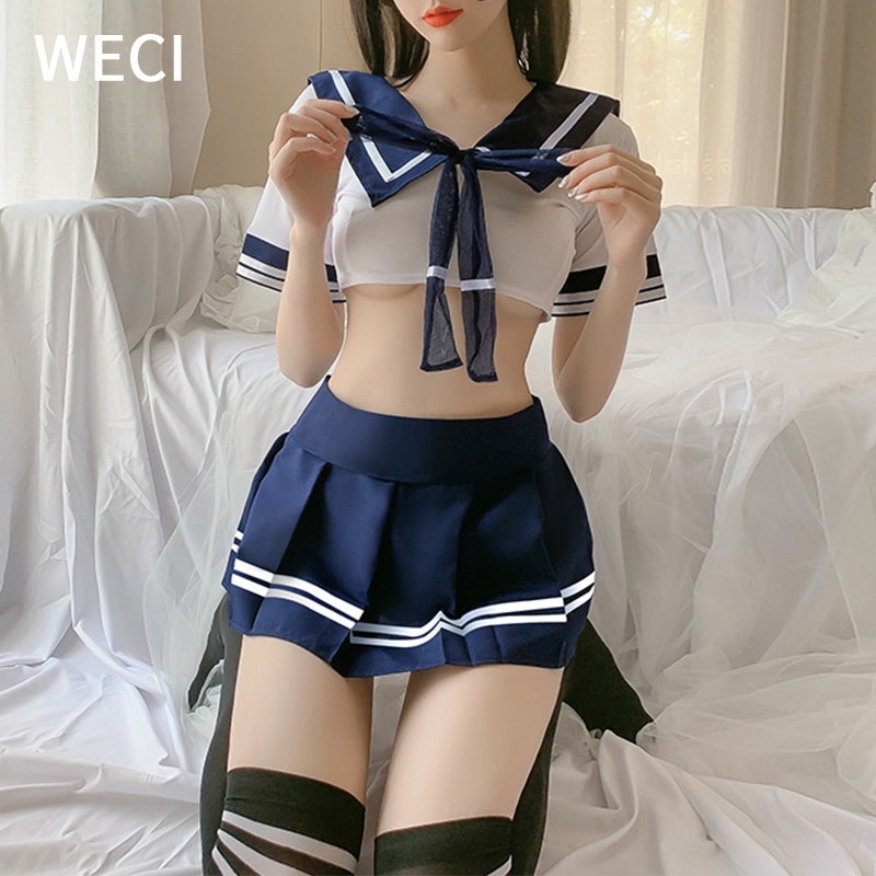 Weci Sexy Escolar Cosplay Disfraz Japon S Estudiante Jk Uniforme Para