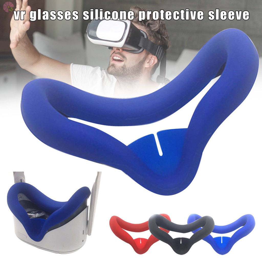 Funda De Silicona Y Almohadilla De Ojos Para Oculus Quest 2 Lavable