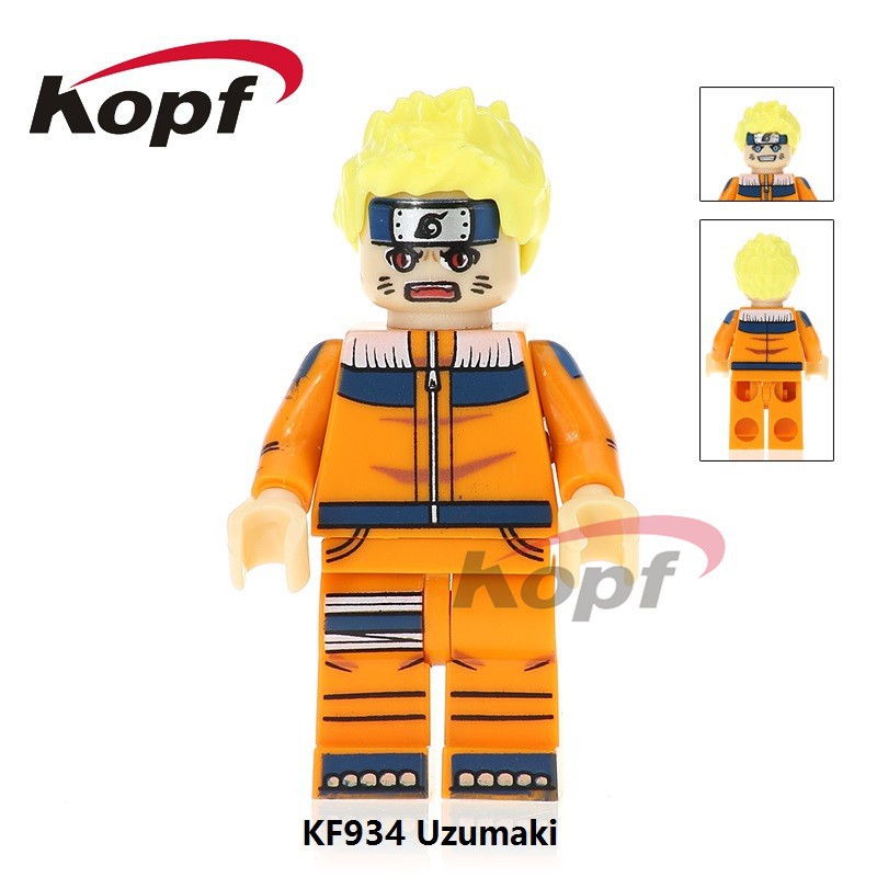 Kf Kf Uzumaki Naruto Compatible Con Lego Minifigures Anime De