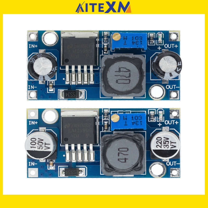 LM2596 LM2596S ADJ Módulo De Fuente De Alimentación DC Paso Hacia Abajo