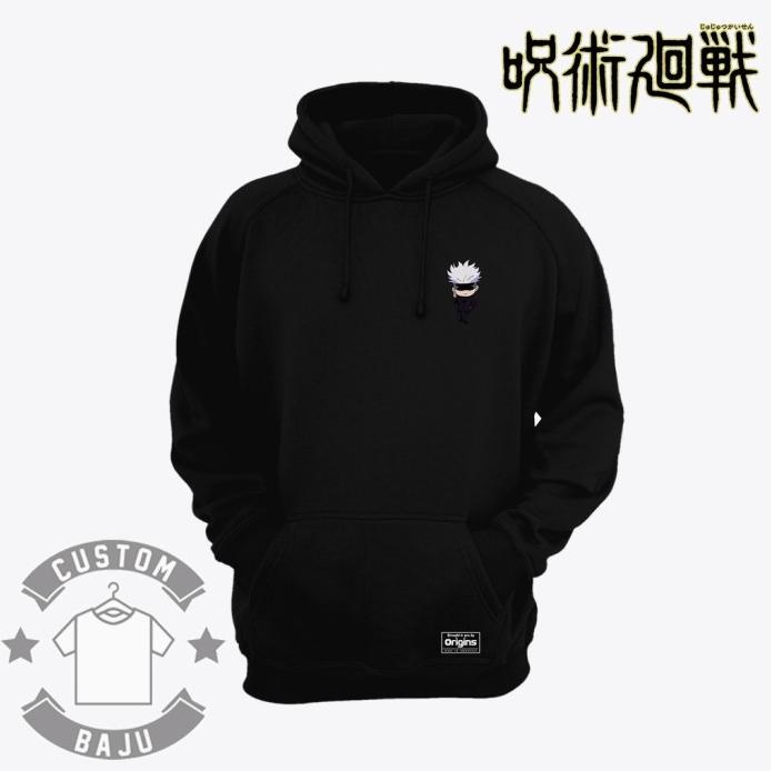 Sudadera Con Capucha De Tendencia Mini Satoru Gojo Anime Jujutsu Kaisen