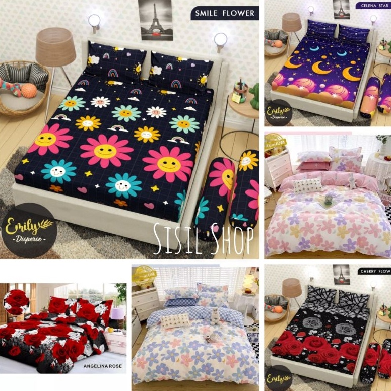 Original Sábana De Cama Con Motivo Floral Tamaño Del Colchón King