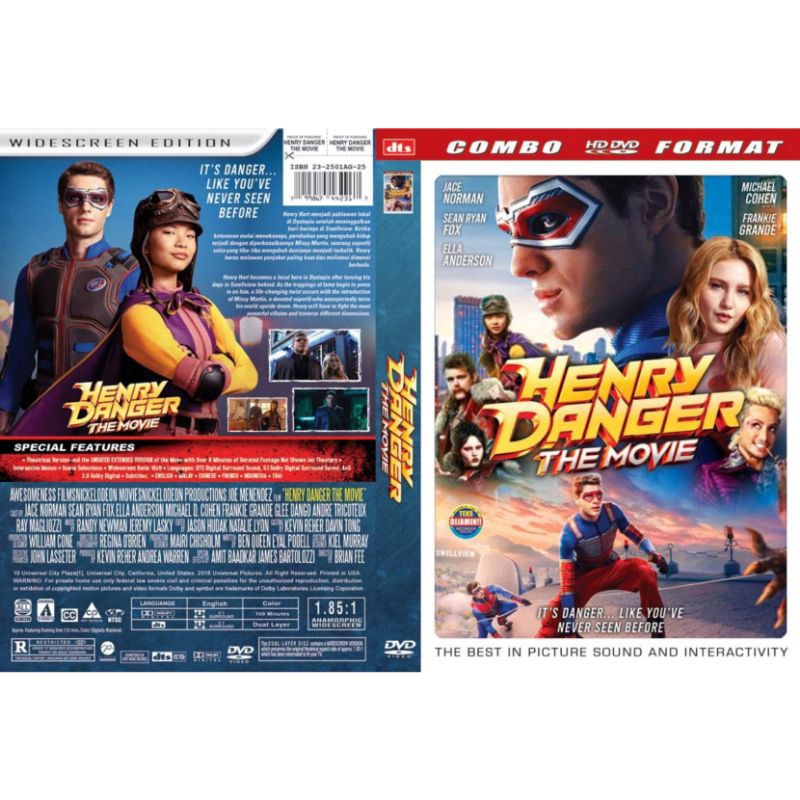 Henry Danger The Movies Casete De Acción Shopee Colombia