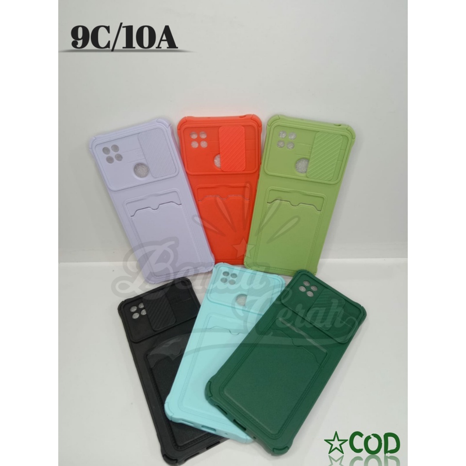 Funda Blanda REDMI 9 9C 10A Para Cámara Deslizante Macarrón BENUA