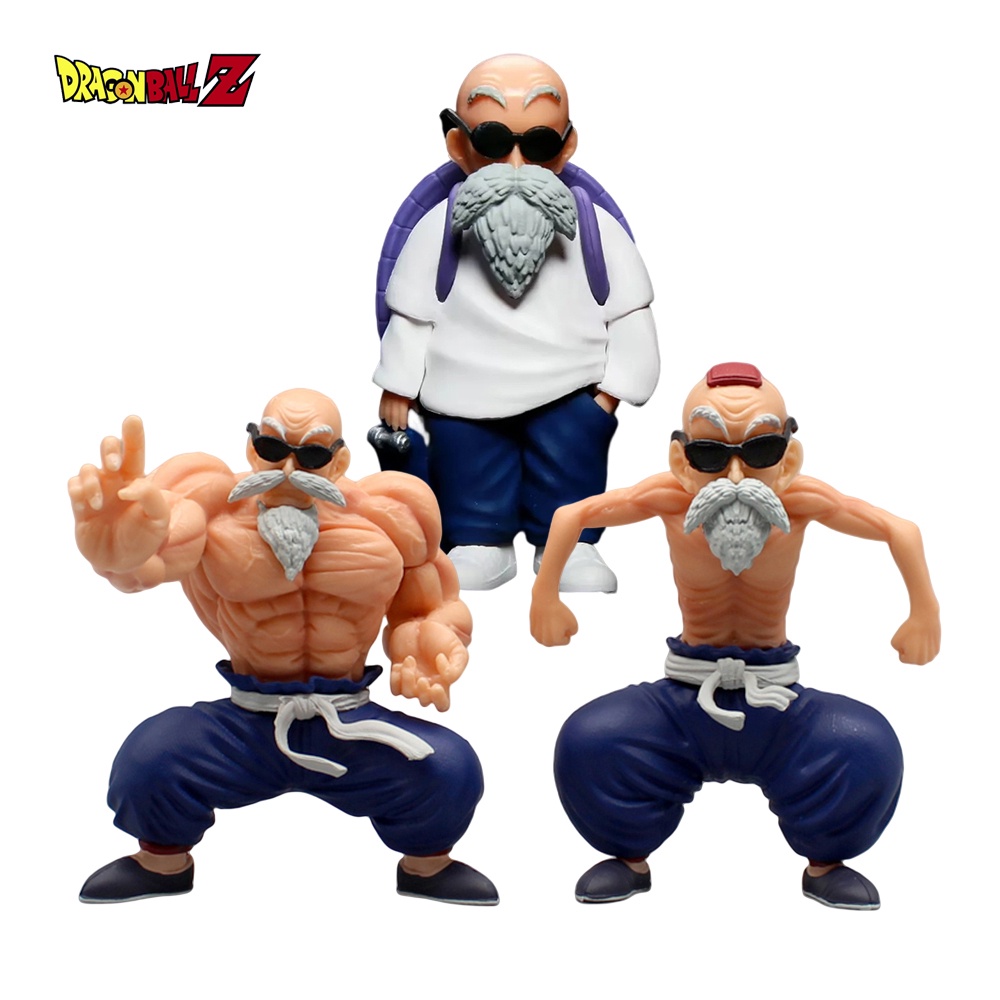 10cm Dragon Ball Z Master Roshi Kame Sennin Figurita PVC Figuras De