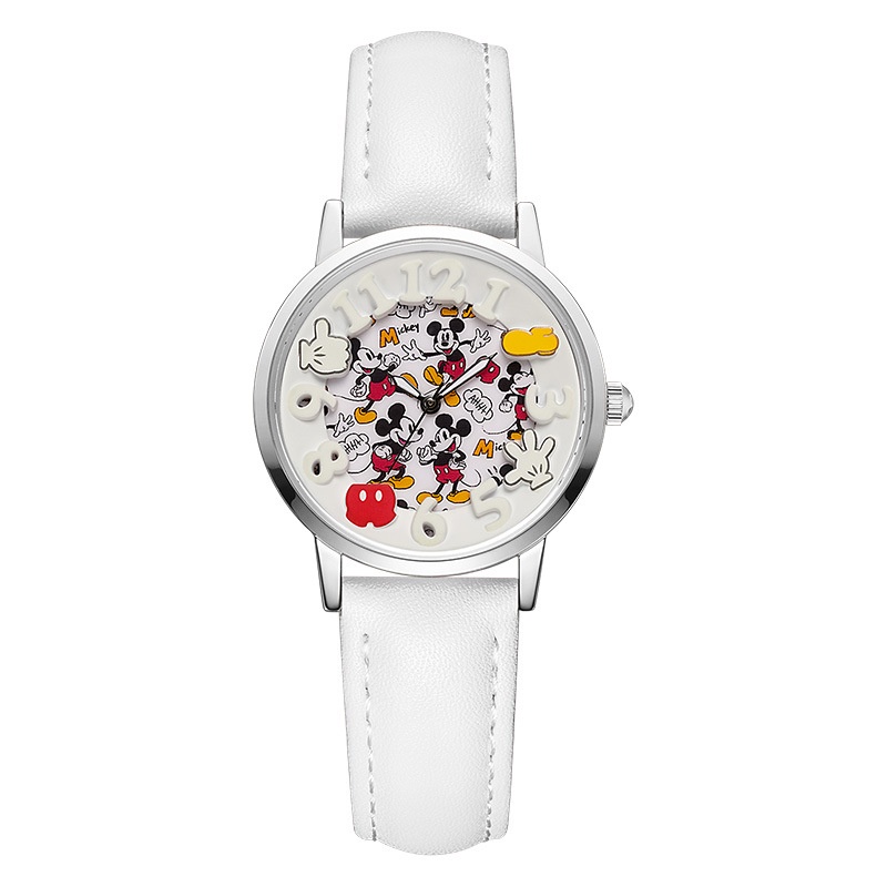 Disney Mickey Mouse Niños Unisex Niño Niña De Dibujos Animados Reloj De