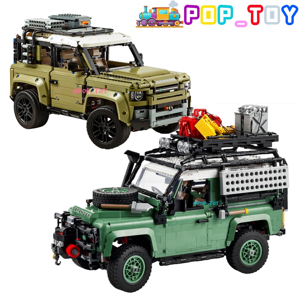 Nuevo MOC 10317 Defender 90 Coche Rover Vehículo Todoterreno DIY Modelo