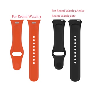 Correa De Silicona 2 En 1 Para Redmi Watch 3 Correas De Reloj Active