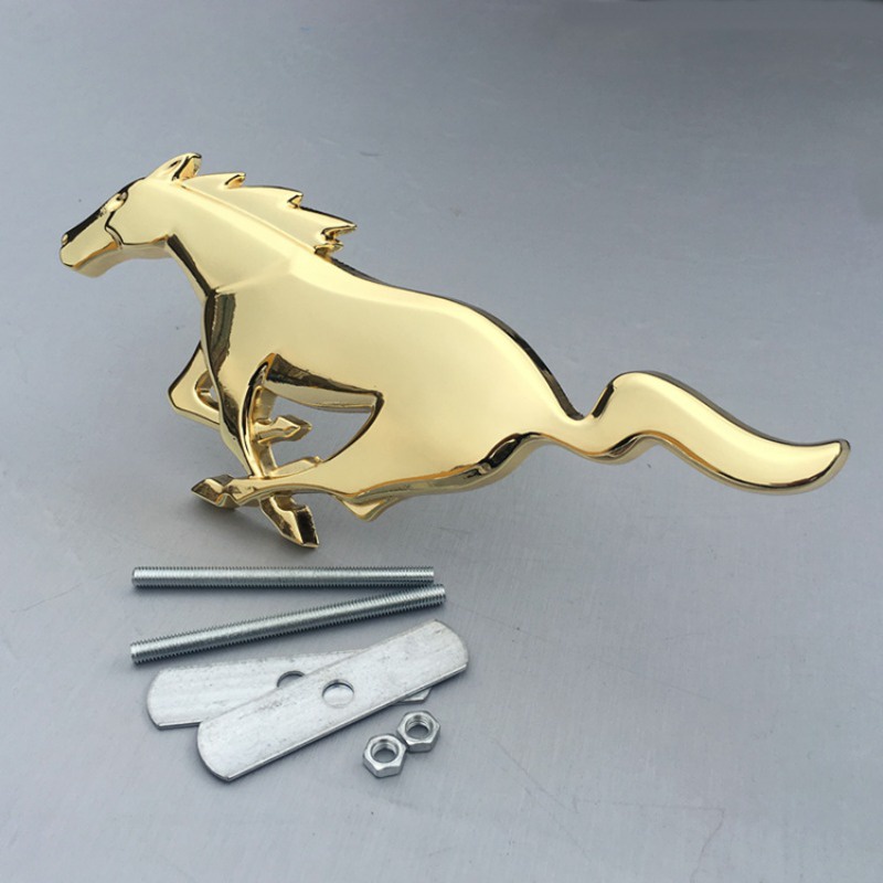 Adecuado Para Ford Mustang Parrilla Delantera Emblema Modificaci N De