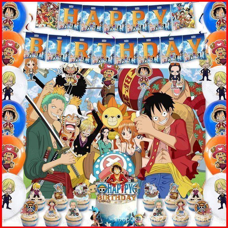 One Piece Monkey D Luffy Decoraciones De La Fiesta De Cumplea Os