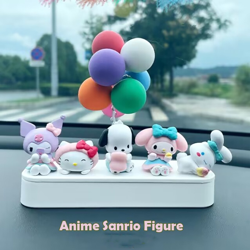 Pcs Anime Sanrio Figura Kuromi Mi Melod A Figuras De Acci N Kawaii