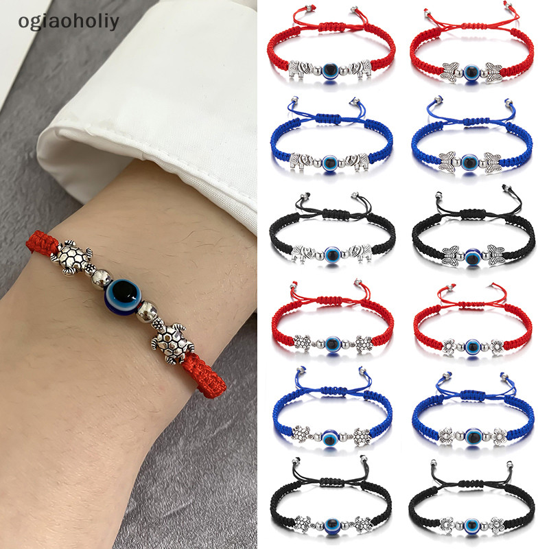 Ogiaoholiy Mano Trenzado Hilo Cuerda Pulseras Para Las Mujeres Los