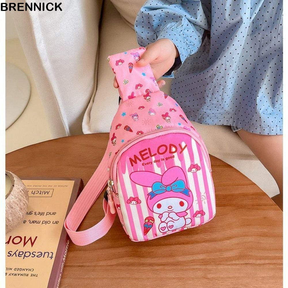 BRENNICK Cinnamoroll Kuromi Niños Bolsa De Pecho Estilo De Moda Los