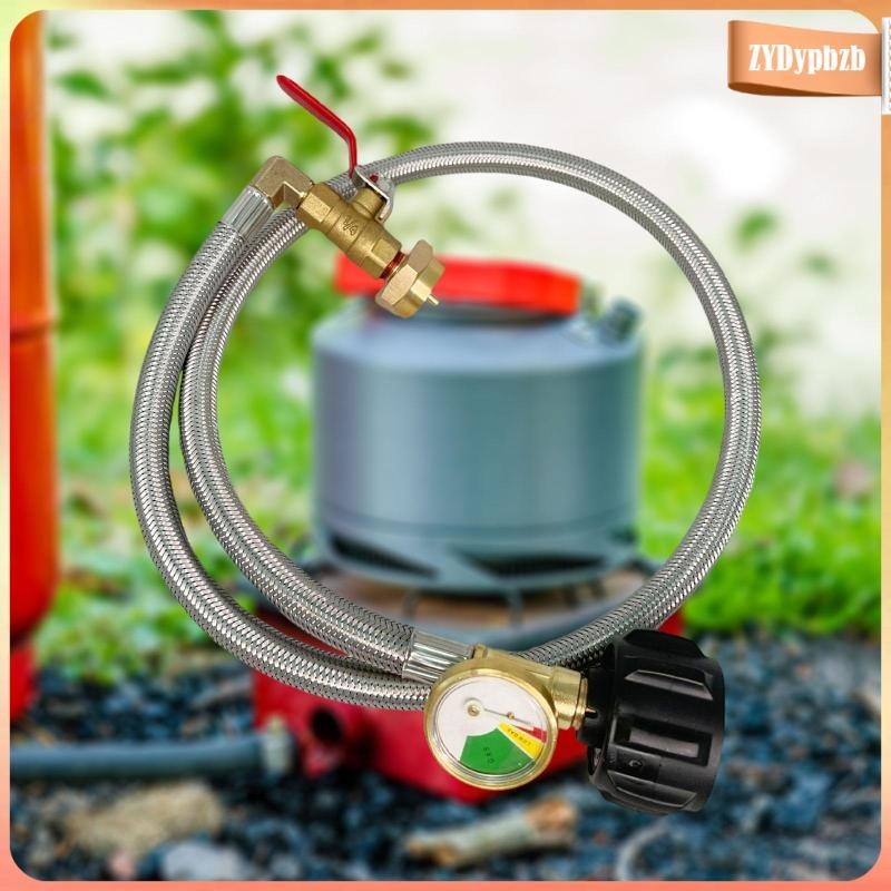 Zydypbzb Adaptador De Recarga De Manguera De Tanque De Gas Para La