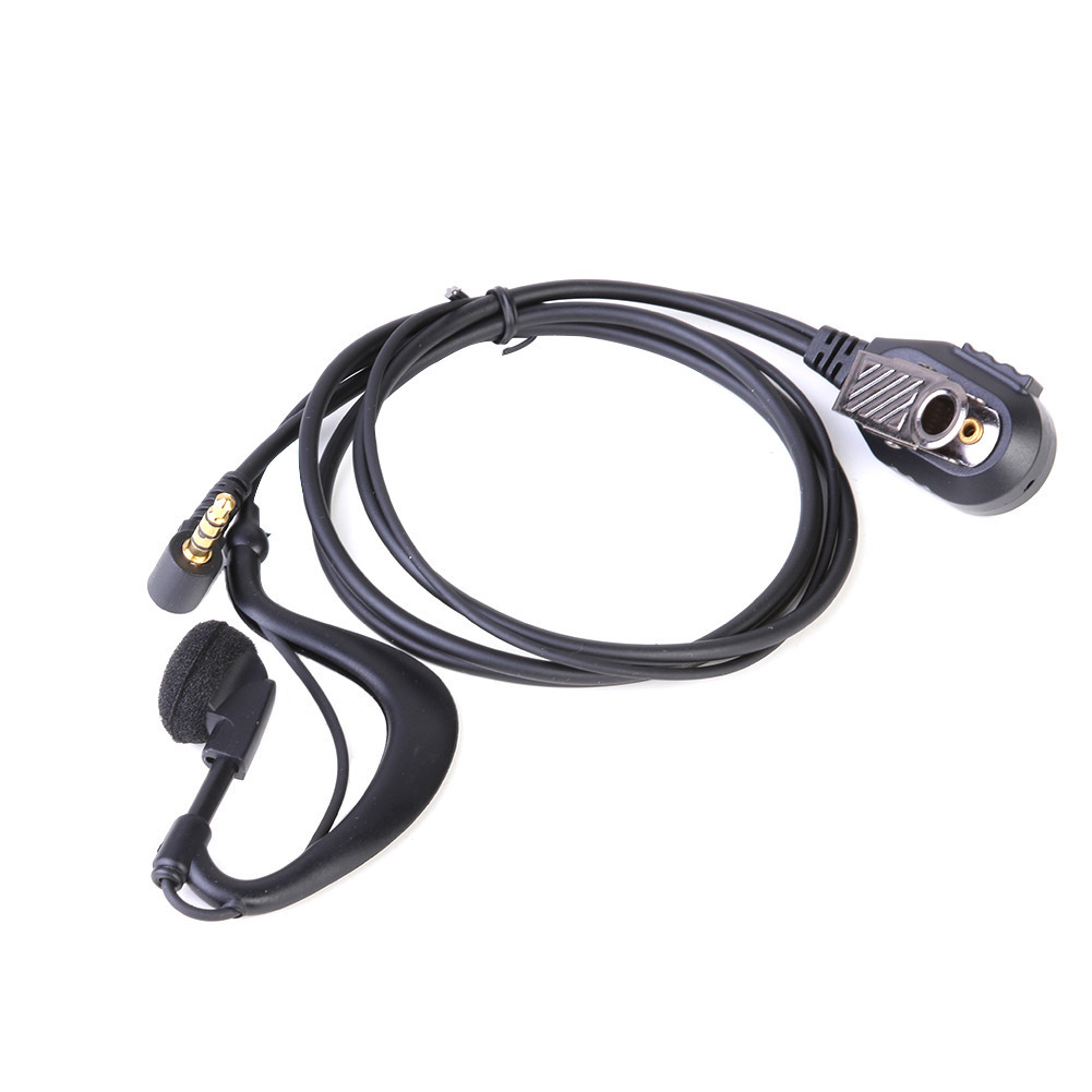 Auriculares De Mm Accesorios De Pin Para Motorola Icom Yaesu Radio