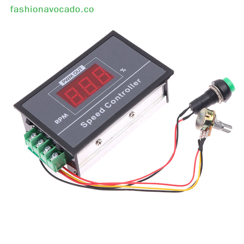 Fashionavocado DC 6 60V 6V 12V 24V 48V 30A PWM Controlador De Velocidad