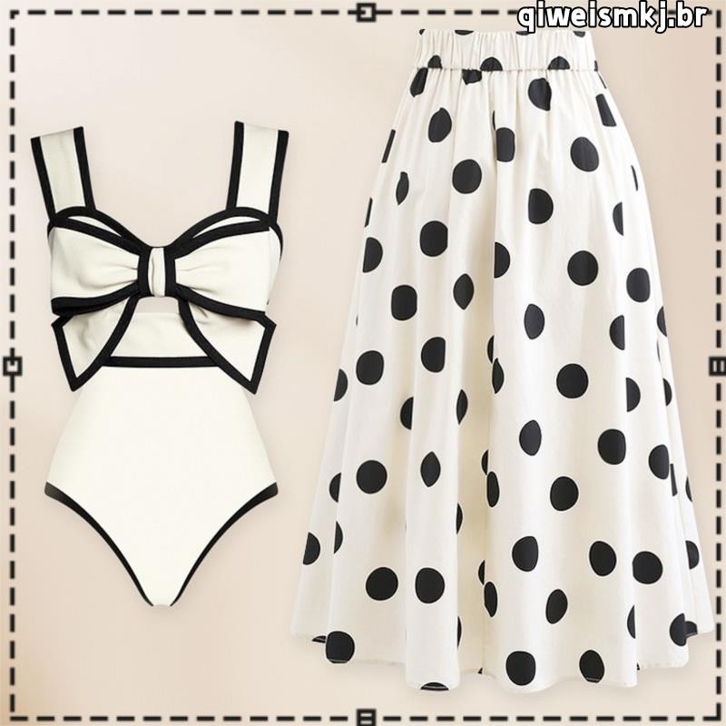 Traje De Baño De Las Mujeres Bikini Sexy Traje De Baño De Lunares