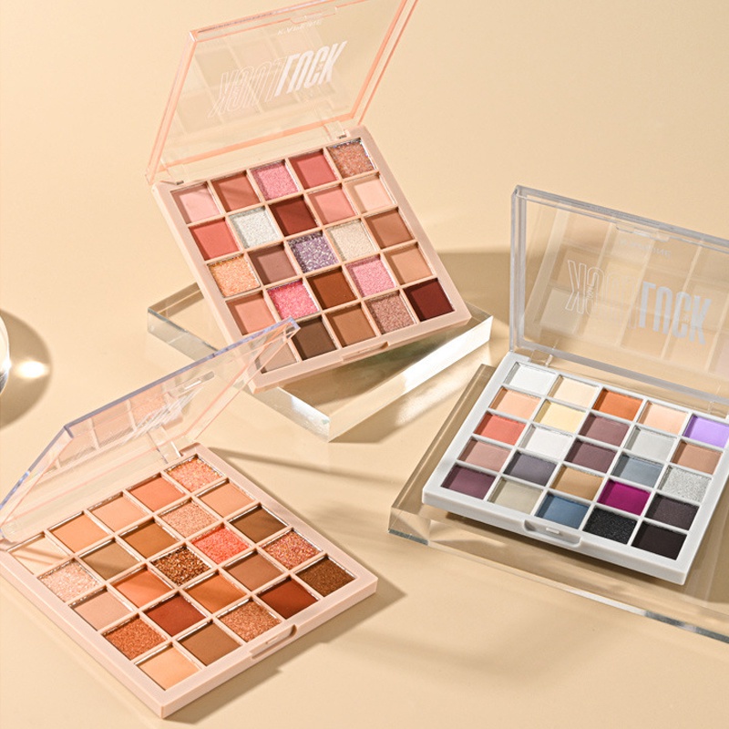 Paleta De Sombras De Ojos Naked Low Estaturadas Con 25 Colores Mate Y
