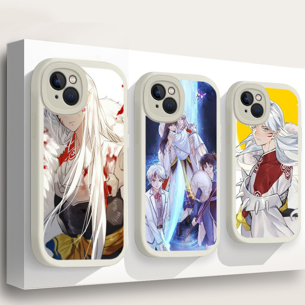 Funda Blanda De Silicona TPU Líquida K479 Anime Inuyasha Sasa Maru Para