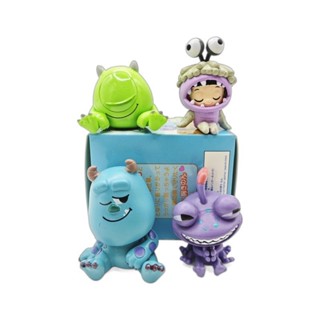 Pvc Monstruo Adorable Universidad Dormir Mike Wazowski Y Sulley Ciego