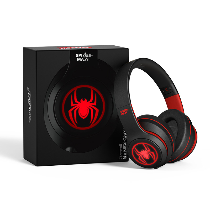 Marvel Auriculares Bluetooth Spiderman Audifonos Aud Fonos De Diadema