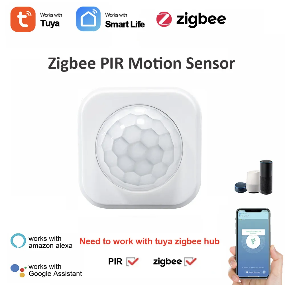 Onenuo Zigbee Cuerpo Humano Pir Sensor De Movimiento Detector Seguro