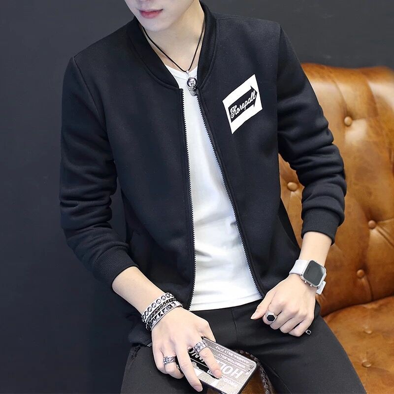 Nueva Chaqueta Delgada Coreana Para Hombre Para Hombres Tops