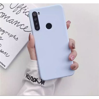 Xiaomi Redmi Note 8 Pro 8T Color Caramelo Delgado Mate Piel Suave TPU Funda  De Silicona