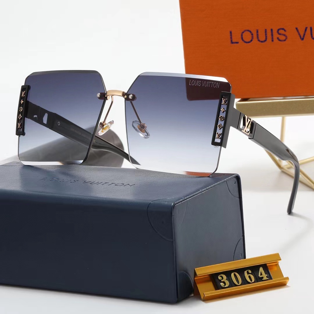 LV Gafas De Sol Polarizadas De Lujo Para Hombre Y Mujer universal