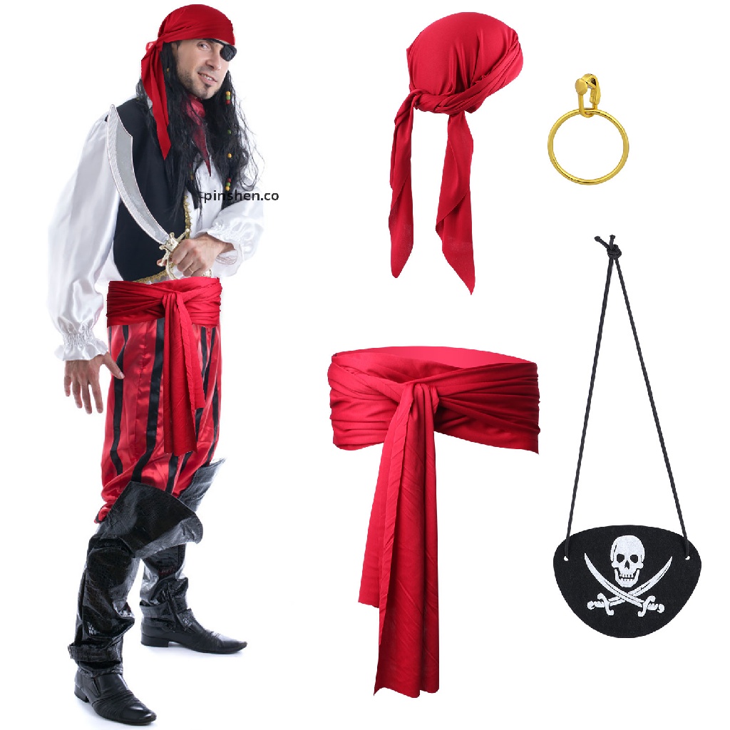 ▷ Comprar Mini Sombrero pirata rojo de disfraz