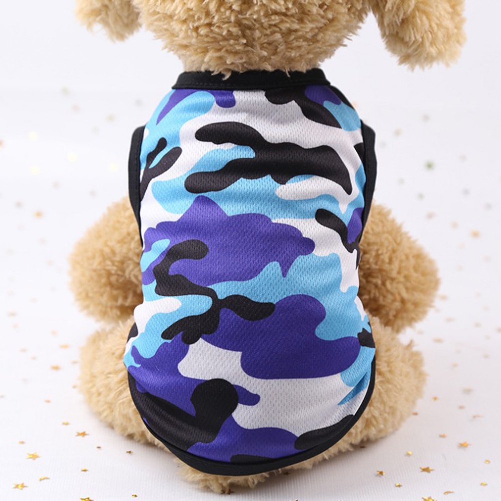 Ropa Perros Camiseta Camuflaje Para Perros Grandes Piezas